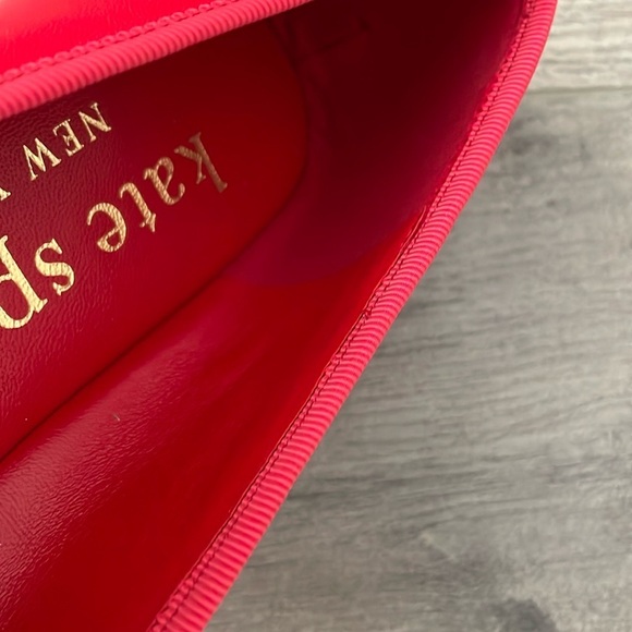 Kate Spade Red Slip-On Flats size 8.5 - Picture 6 of 11